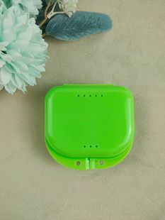 Denture Denture Box Holder Denture Box Orthodontic Holder Denture Box Special Small Open Denture Box with Holes