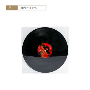 Gramophone projector vinyl record open box creative ornaments model living room desktop study TV cabinet ornaments
