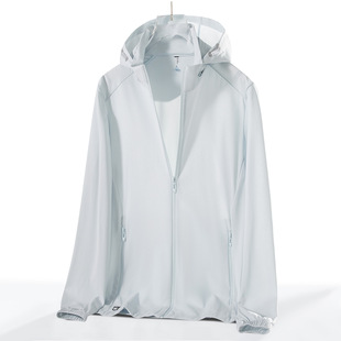 2025 Factory Wholesale Outdoor Casual Finely Woven Couple Ice Silk Sun Protection Clothing Running Volume Breathable Summer Thin Couple