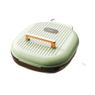 Новый CUKO Electric Cake Titanium Покрытие Здоровое домашнее двухстороннее углубление