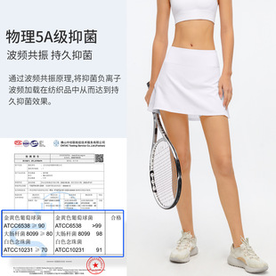 [Strict Selection] New Sports Shorts Women's High-elastic Lycra Quick-dry Breathable Fitness Tennis Fake Two-piece Sports Culottes