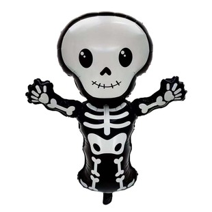 Halloween Ghost Balloon Large Cartoon Alien Foil Balloon Pumpkin Bat Skull Witch Mummy Balloon