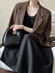 Luxi Korean Bally Жилет Платье Женская осень Новая талия тонкая, может быть наложена на длинную юбку 7039