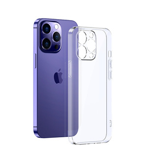 Подходит для прозрачного чехла для телефона iPhone 15 Apple 15Plus, мягкий силиконовый чехол для объектива ProMax