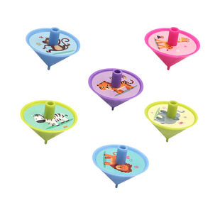 Children's party gift prize school classroom decompression ground turning small toy kindergarten activity small gift rainbow gyro