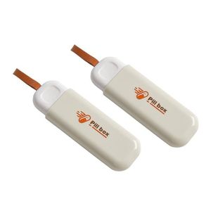 Portable Small Pill Box One-day Sub-pack Pill Box for the Elderly with Sub-pack Mini Pill Box