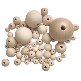 Spot wood bead 6-50mm wooden bead spot Mew Hemo Lotus beads diy beads accessories wholesale jewelry wholesale