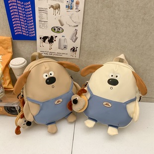 Cross-border New Cute Puppy Shoulder Bag Crossbody Japanese All-match Cartoon Shoulder Schoolbag Student Crossbody Bag