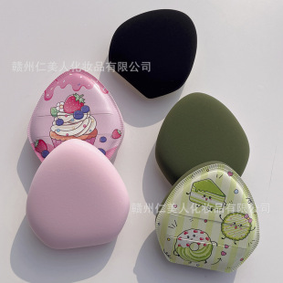 New Elastic Thickened Cake Cotton Candy Air Cushion Foundation Makeup Foundation Special Puff Dry and Wet Dual-Use Sponge
