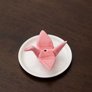 Cross-border line incense insert small incense burner indoor ceramic incense stand incense vertical line incense ingot bean incense seat sitting bracket incense holder