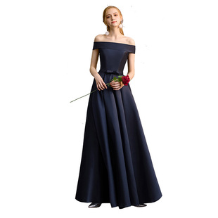 Bridesmaid Dress long 2024 spring new elegant bridesmaid sisters dress slimming banquet evening dress performance dress for women