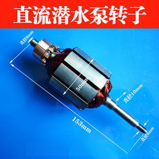 Dc Submersible Pump Accessories Carbon Brush Outlet Filter 12V24V48V60V Volt Battery Electric Vehicle Water Pump