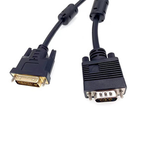 DVI в VGA кабель 24 5 1,5 м двухсторонний конверт HD видео адаптаивный кабель DVI TO VGA cable