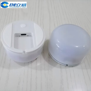 Светодиодный силиконовый Pat Light база 5V круглая Зарядная база красочный сенсорный мультфильм аккумулятор пульт дистанционного управления ночник