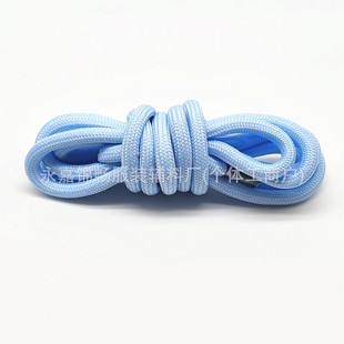 Polyester Round Rope 5mm Color Core-wrapped Drawstring Sweatshirt Shoes Hat Rope Trouser Waist Rope Garment Accessories Heading Rope A