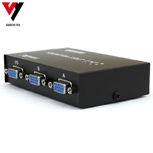 Заводской коммутатор VGA коммутатор два-в-одном с несколькими компьютерами VGA 2-портовое устройство совместного использования двунаправленная коммутация