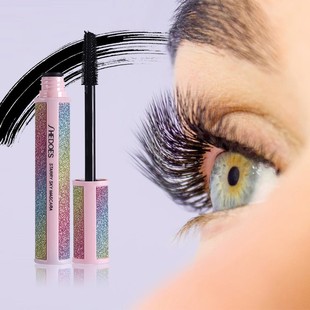 Cross-border hot starry sky long thick curling waterproof sweat-proof not easy to smudges mascara wholesale makeup export