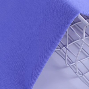 190g streamlined cotton sweater eating wool cotton cover silk twill sweater fabric CVC sweater cotton pull frame cotton plain jersey