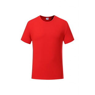 Modal T-shirt crew neck short sleeve T-shirt printing LOGO sports class clothes overalls cross-border cultural advertising shirt customization