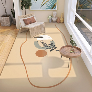 Japanese-style easy-care leather balcony carpet household disposable cutting bay window mat waterproof Sun Protection full-covered non-slip blanket