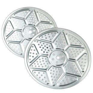Stainless steel steamer plate steamer rack steamer steamer steamed bread pad frying pan compartment steamer grate steamer wholesale