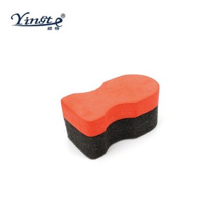 Foreign trade spot shoeshine double-sided sponge shoeshine shoes suede sneakers care and maintenance cleaning factory direct sales