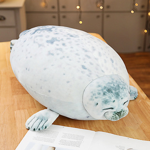 Трансграничные горячие продажи Япония Osaka Seal Pillow Мягкая печать Кукла Аквариум Seal Моделирование Плюшевая игрушка