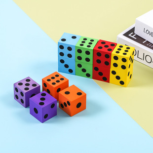EVA Dice Children Досуг Развлечения Игрушка раннего обучения грамотность Цифровая игрушка eva пузырь квадратное сито