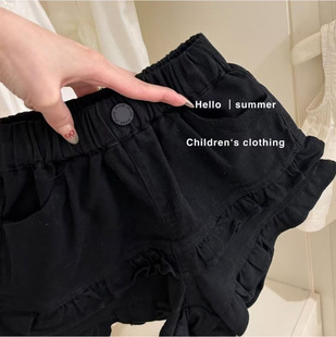 Girls' Summer suit 2025 New Arrival Baby Girl Styline Top Children's Korean Pants Casual Summer Two-Piece Set