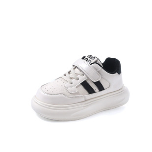 Children's library rabbit children's board shoes boys shoes 2025 spring and autumn new leather sneaker girls light children's shoes