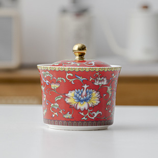 Ceramic Bird's Nest Gift Jar Ceramic Water-proof Stew Hotel Special Buddha Jumping Wall Tile Soup Pot Dessert Jar Food Packaging Jar