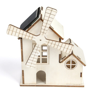 Science experiment diy solar house steam technology small production children's manual physical assembly material package