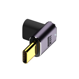 240 Вт адаптер Type-C папа к женщине вверх и вниз изгиба USB4.0 40 Гбит/с Высокоскоростная передача PD3.1 зарядка