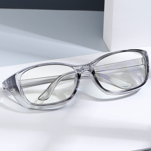 2024 cross-border new fashion Anti-pollen anti-fog goggles out windproof dustproof plain glasses fashion men and women glasses