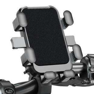 Electric car mobile phone bracket mountain bike gravity damping navigation bracket takeaway riding car phone holder