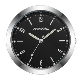 Car clock round ornaments clock electronic clock air outlet paste universal car accessories