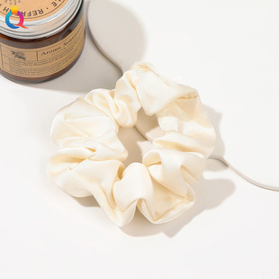 Qiyue simple large intestine hair ring ponytail hair rope advanced sense large intestine ring Joker rubber band hair rope hair accessories wholesale