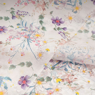 17g small fresh ins wind floral copy paper colorful retro flowers and flowers Sydney paper clothing packaging paper
