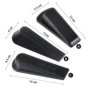 Cross-border wholesale rubber door stopper door stopper safety windproof door top door device household anti-theft fixed door wedge