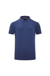 High-end Guofeng Long-staple Cotton Polo Shirt Fixed-print Logo Work Clothes Customized Short-sleeved T-shirt T-shirt Embroidered Work Clothes