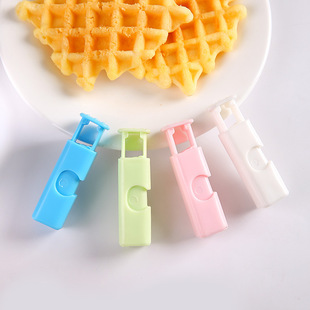 Kitchen press sealing clip snack bag sealing clip plastic Spring Food moisture-proof household bread fresh-keeping clip