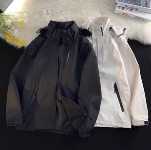 American Style Functional Workwear Jacket Men's High Street oversize Couple Japanese Style Outdoor Fashion Brand Hooded Jacket