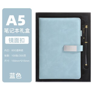 Business Office suit A5 black notebook printed logo printed advertising business notepad meeting annual meeting gift