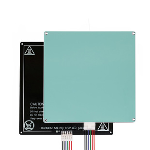 Креативный 3D-принтер с горячей кроватью DIY Kit MK3 алюминиевая подложка платформа реп нагревательная пластина алюминиевая пластина аксессуары проводка