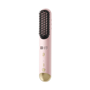 Minhuang wireless cold air comb negative ion does not hurt hair straight roll dual-purpose charging straight clip comb convenient fluffy artifact