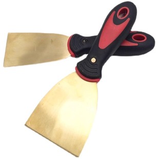 Explosion-Proof Putty Knife, Pure Copper Putty Knife, Copper Shovel, Spark-Free Rust Removal Shovel, Copper Scraper, Shovel, Special for Melt-Blown Equipment
