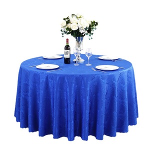 Willington Hotel Round Tablecloth Dining Tablecloth Restaurant Coffee Table Tablecloth European Square Table Round Table Tablecloth Factory Direct Supply