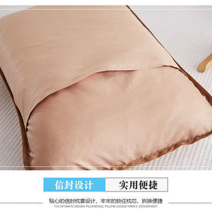 [buy one get one free] summer mat pillowcase foldable rattan pillowcase a pair of single adult ice silk pillowcase