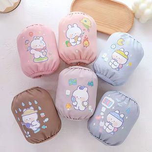 Children's Sleeves Infant Cute Ins Printed Girls' Sleeves Autumn and Winter Baby's Waterproof Anti-Stain and Dirty-Resistant Sleeves
