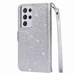 For Samsung S21U luxury glitter zipper bag mobile phone protective case A42 A12 M51 card protection leather case